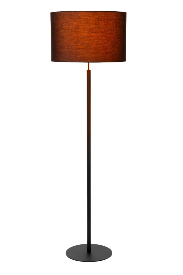 Lucide MAYA - Floor lamp - Ø 45 cm - 1xE27 - Black - on