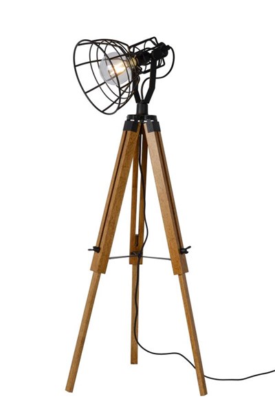 Lucide JOSHUA - Floor lamp - 1xE27 - Black