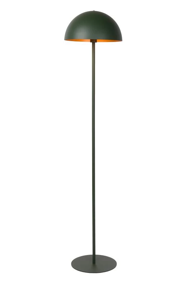 Lucide SIEMON - Vloerlamp - Ø 35 cm - 1xE27 - Groen - aan 3