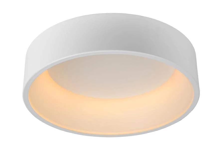 Lucide TALOWE LED - Plafonnier - Ø 45,5 cm - LED Dim. - 1x30W 3000K - Blanc - AAN 1