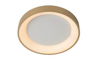 Lucide VIDAL - Flush ceiling light - Ø 28 cm - LED Dim. - 1x20W 2700K - Matt Gold / Brass on 2