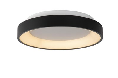 Lucide VIDAL - Flush ceiling light - Ø 28 cm - LED Dim. - 1x20W 2700K - Black