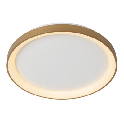 Lucide VIDAL - Deckenleuchte - Ø 48 cm - LED Dim. - 1x38W 2700K - Mattes Gold / Messing