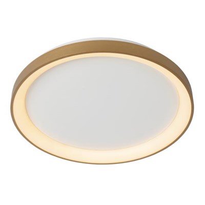 Lucide VIDAL - Flush ceiling light - Ø 48 cm - LED Dim. - 1x38W 2700K - Matt Gold / Brass