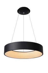 Lucide TALOWE LED - Suspension - Ø 60 cm - LED Dim. - 1x39W 3000K - Noir AAN