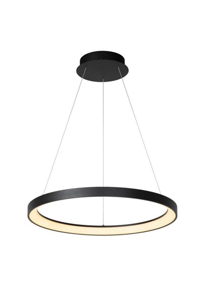 Lucide VIDAL - Pendelleuchten - Ø 58 cm - LED Dim. - 1x48W 2700K - Schwarz