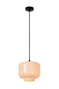 Lucide MEDINE - Hanglamp - Ø 25 cm - 1xE27 - Opaal aan 1