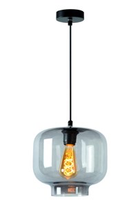 Lucide MEDINE - Hanglamp - Ø 25 cm - 1xE27 - Fumé aan 5