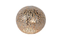 Lucide PAOLO - Tischlampe - Ø 14,5 cm - 1xG9 - Silber EINgeschaltet 4