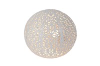 Lucide PAOLO - Tischlampe - Ø 14,5 cm - 1xG9 - Weiß EINgeschaltet 1