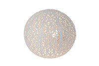 Lucide PAOLO - Lampe de table - Ø 14,5 cm - 1xG9 - Blanc allumé 1