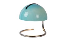Lucide CATO - Lampe de table - Ø 23,5 cm - 1xE27 - Bleu allumé 5