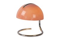 Lucide CATO - Tafellamp - Ø 23,5 cm - 1xE27 - Roze aan 6