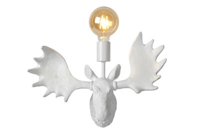 Lucide EXTRAVAGANZA MOOSE - Wall light - 1xE27 - White