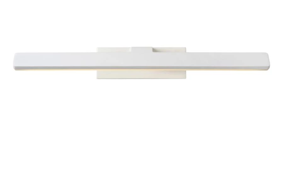 Lucide BETHAN - Miroir lumineux Salle de bains - LED - 1x8W 3000K - IP21 - Blanc - allumé 1