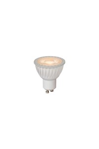 Lucide MR16 - Led Lampe - Ø 5 cm - LED Dim. - GU10 - 1x5W 3000K - Weiß AAN 1