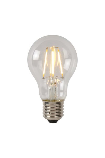 Lucide A60 - Lámpara de filamento - Ø 6 cm - LED Regul. - E27 - 1x5W 2700K - Transparente