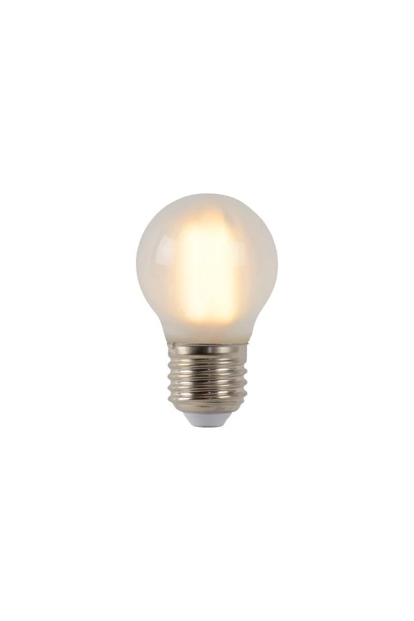 Lucide G45 - Filament bulb - Ø 4,5 cm - LED Dim. - E27 - 1x4W 2700K - frosted - on 7