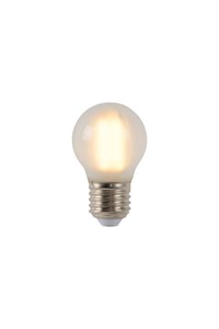 Lucide G45 - Glühfadenlampe - Ø 4,5 cm - LED Dim. - E27 - 1x4W 2700K - Matte EINgeschaltet 7