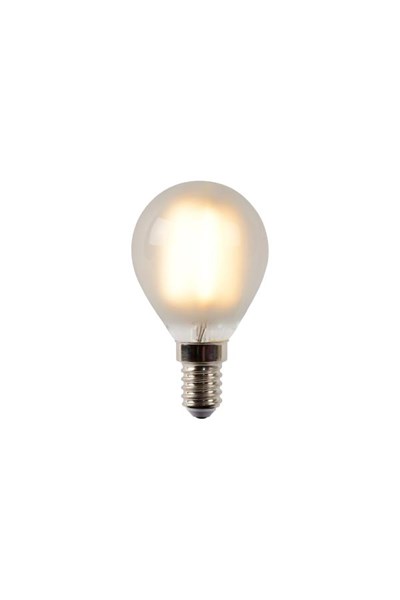 Lucide P45 - Filament bulb - Ø 4,5 cm - LED Dim. - E14 - 1x4W 2700K - frosted