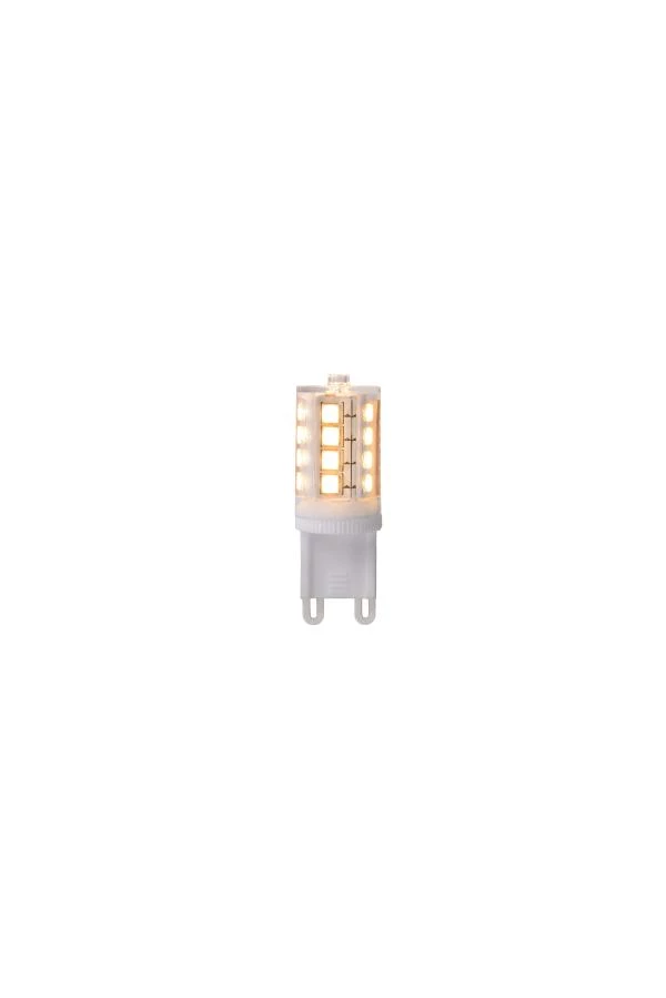 Lucide G9 - Led lamp - Ø 1,5 cm - LED Dimb. - G9 - 1x3,5W 2700K - Wit - aan 1
