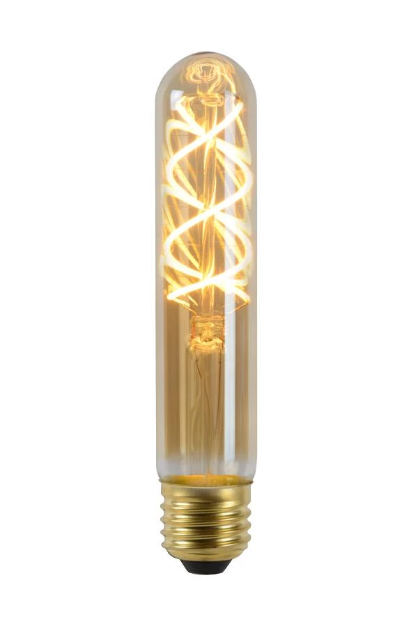 Lucide T32 - Glühfadenlampe - Ø 3 cm - LED Dim. - E27 - 1x4,9W 2200K - Amber - AAN 2