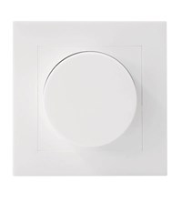 Lucide LED dimmer  Fase aansnijding RL 5-150W /Fase afsnijding RC 5-300W Wit aan 1