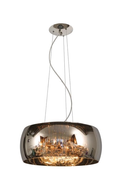 Lucide PEARL - Suspension - Ø 50 cm - 6xG9 - Chrome