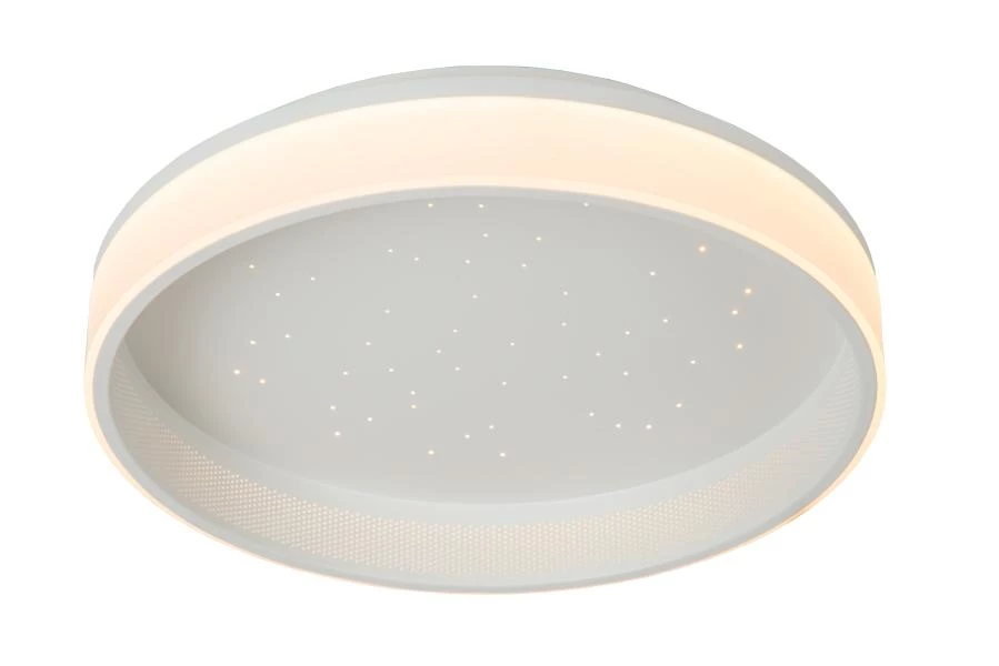 Lucide ESTREJA - Flush ceiling light - Ø 40 cm - LED Dim. - 2500K/3000K - White - on 1