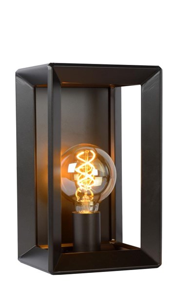 Lucide THOR - Wandlamp - 1xE27 - Grijs ijzer