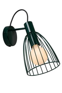 Lucide MACARONS - Wandlamp - 1xE27 - Groen aan 3