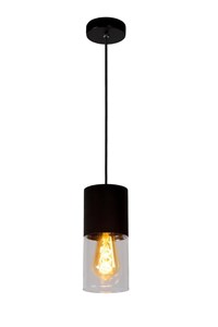 Lucide ZINO - Hanglamp - Ø 10 cm - 1xE27 - Roest bruin aan 7