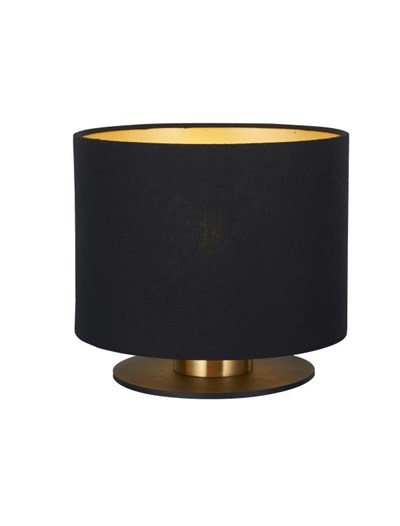 Lucide FUDRAL - Lampe de table - Ø 20 cm - 1xE27 - Noir