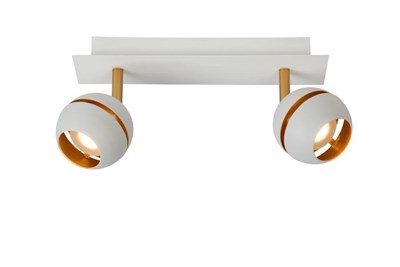 Lucide BINARI - Deckenstrahler - LED - 2x4,5W 2700K - Weiß