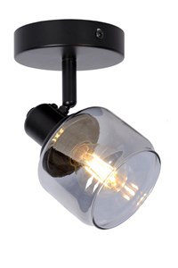 Lucide BJORN - Ceiling spotlight - 1xE14 - Black on