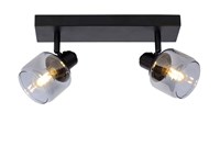 Lucide BJORN - Ceiling spotlight - 2xE14 - Black on