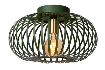 Lucide MANUELA - Lámpara de techo - Ø 39,5 cm - 1xE27 - Verde