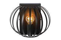 Lucide MANUELA - Wall light - 1xE14 - Black on