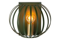 Lucide MANUELA - Lámpara de pared - 1xE14 - Verde encendido 3