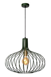 Lucide MANUELA - Hanglamp - Ø 50 cm - 1xE27 - Groen aan 3