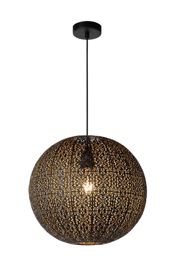 Lucide TAHAR - Pendant light - 1xE27 - Black - on