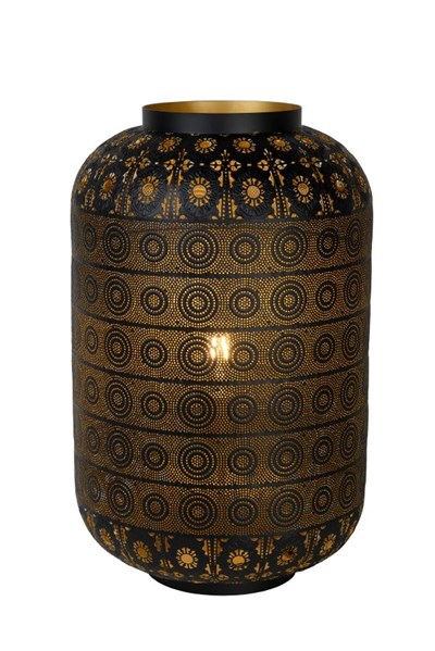 Lucide TAHAR - Table lamp - Ø 39 cm - 1xE27 - Black