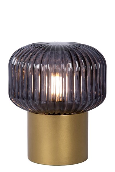 Lucide JANY - Table lamp - Ø 16 cm - 1xE14 - Matt Gold / Brass