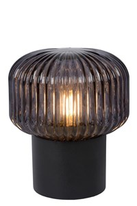 Lucide JANY - Lampe de table - Ø 16 cm - 1xE14 - Noir AAN