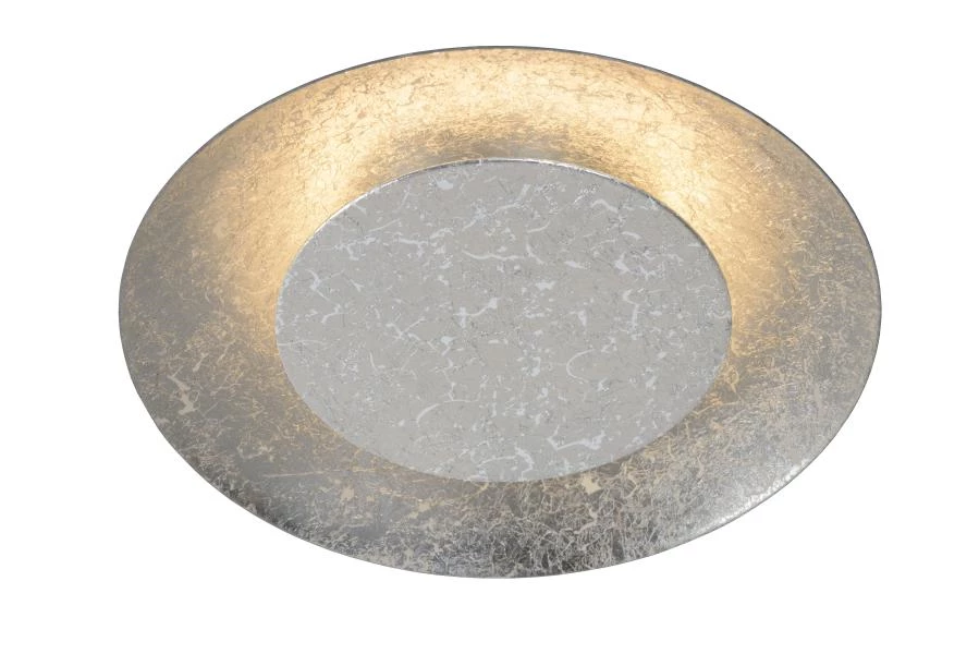 Lucide FOSKAL - Deckenleuchte - Ø 21,5 cm - LED - 1x6W 2700K - Silber - AAN 4