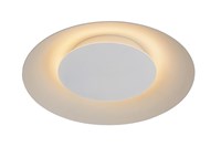 Lucide FOSKAL - Deckenleuchte - Ø 34,5 cm - LED - 1x12W 2700K - Weiß AAN 1