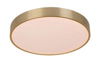 Lucide MALIN - Flush ceiling light - Ø 39 cm - LED Dim. - 1x24W 2700K - 3 StepDim - Matt Gold / Brass on 2