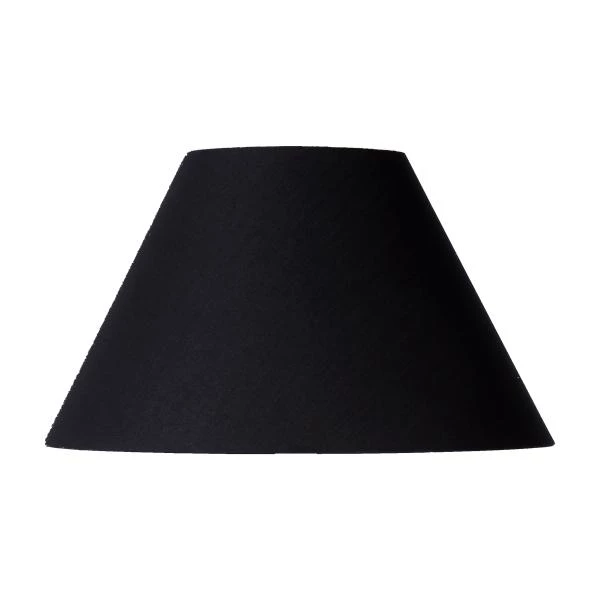 Lucide JOLLI - Lampenkap - Ø 50 cm - Zwart - aan