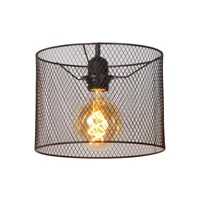 Lucide BASKETT - Lamp shade - Ø 23 cm - Black on 3