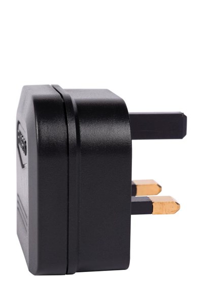 Lucide CONVERTOR PLUG - Stecker 3-pin - 8A - Schwarz